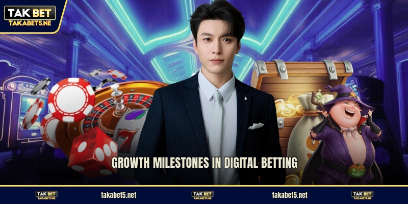 Growth milestones in digital betting