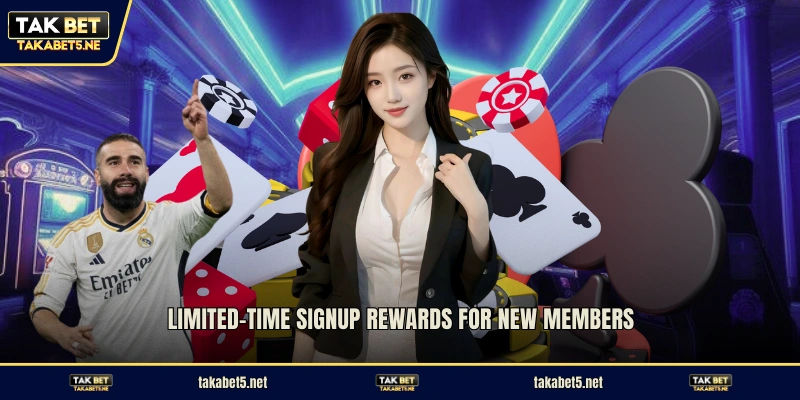 Limited-time signup rewards for new members