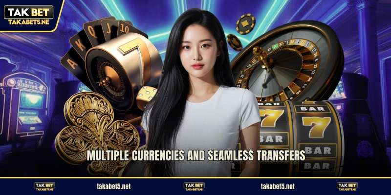 Multiple currencies and seamless transfers