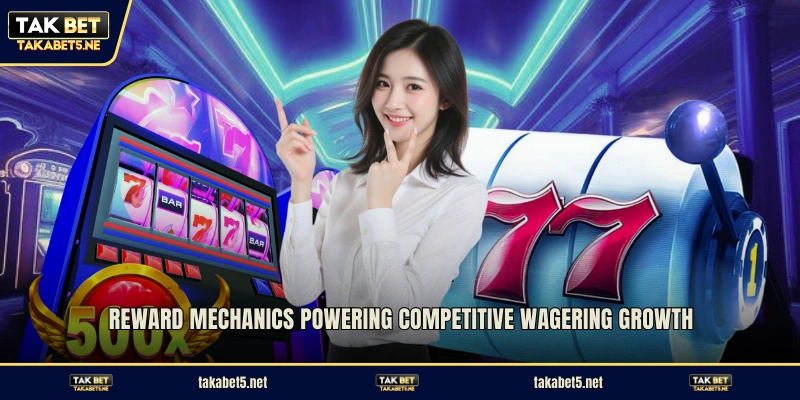 Reward mechanics powering competitive wagering growth