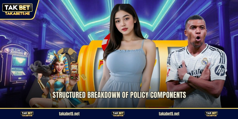 Structured breakdown of policy components