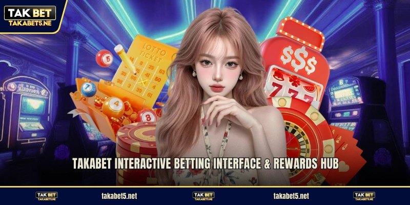 TAKABET interactive betting interface & rewards hub
