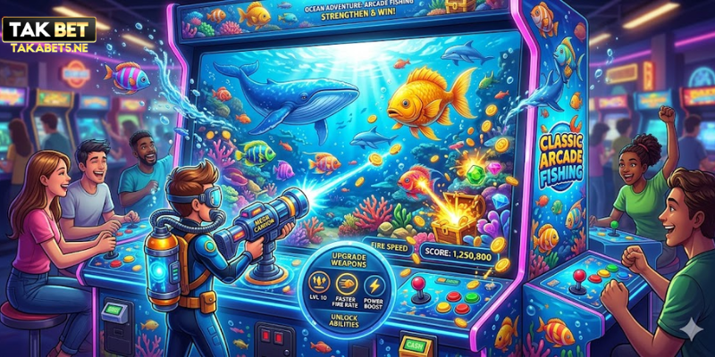  Features and Visual Design of Classic Arcade Fishing