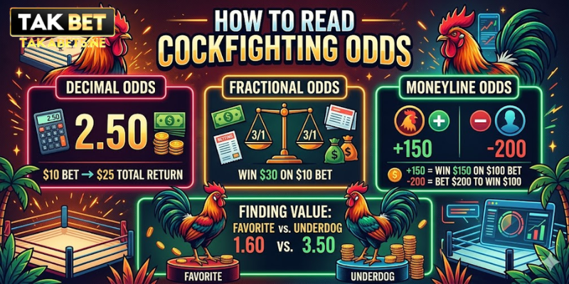 How to Read Odds in Cockfighting Betting