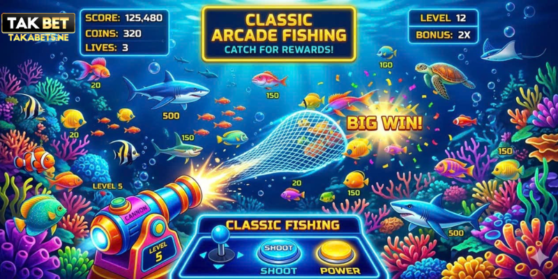  What is Classic Arcade Fishing