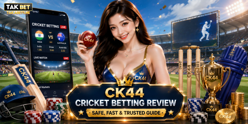 CK44 Cricket Betting Review – Safe, Fast & Trusted Guide