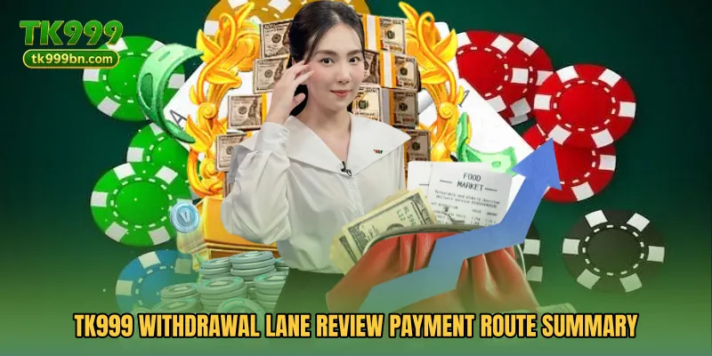 TK999 Withdrawal Lane Review payment route summary