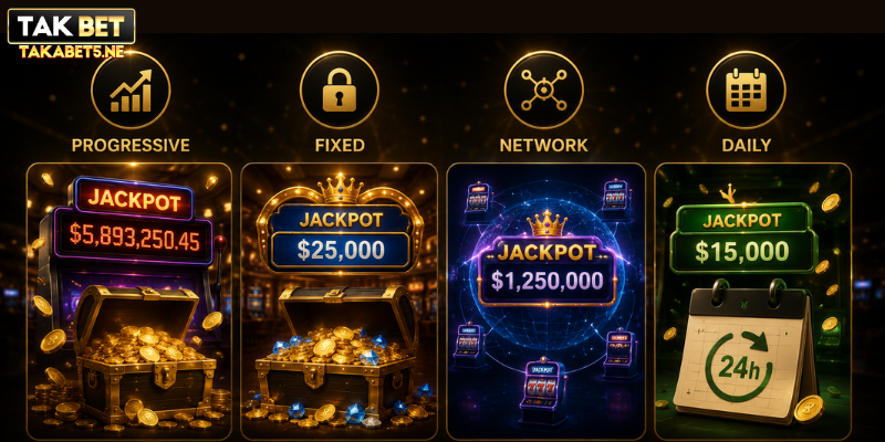 Types of Jackpots Available