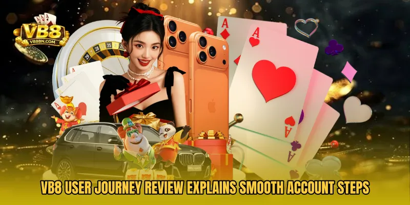VB8 User Journey Review explains smooth account steps